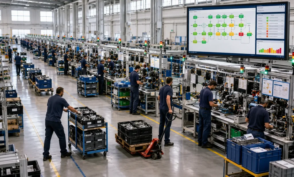 Production Flow Visibility